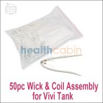 5pc Wick & Coil Assembly for Vivi Tank