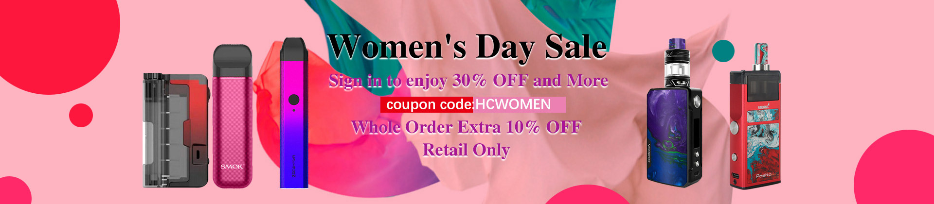 healthcabin - Women's Day Sale – Avail 30% OFF on most products