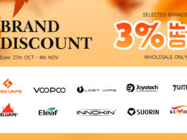 Oct Brand Discount for Wholesalers 2024-2