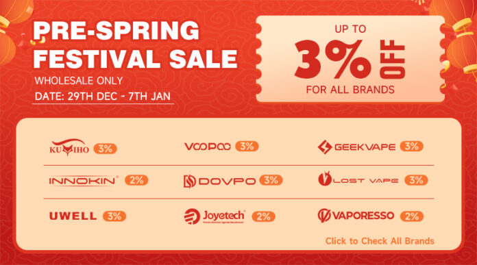 Pre-Spring Festival Sale for Wholesale 2024-1