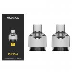 Voopoo PnP Empty Pod Cartridge for Drag S Kit,Drag X Kit,Drag 3 Kit,Drag X Plus Kit,Drag Max Kit,Argus X Kit,Argus Kit,Argus Pro Kit,Doric 60 Kit 4.5ml (2pcs/pack)