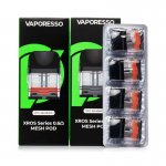 Vaporesso Xros Series Pod Cartridge for Xros / Xros 2 / Xros Mini / Xros 3 / Xros 3 Mini / Xros Nano / Xros 3 Nano / Xros Pro / Xros Cube / XROS 4 / XROS 4 Mini/ Xros 4 Nano 2ml / 3ml (4pcs/pack)