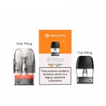 Geekvape Q Pod Cartridge for Sonder Q/ Q2/ Q Lite,Wenax Q/Mini/ Pro, AQ Kit, Digi-Q, Aegis Hero Q Kit 3ml/2ml (3pcs/pack)