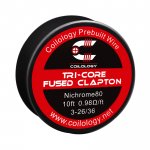 10ft Coilology Tri-Core Fused Clapton Spool Wire