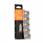 Geekvape G Coil for Aegis Pod Kit,Wenax Stylus Kit,Wenax C1 Kit / G18 Kit / Wenax S-C Kit/AP2 Pod / SIREN G MTL Tank (5pcs/pack)