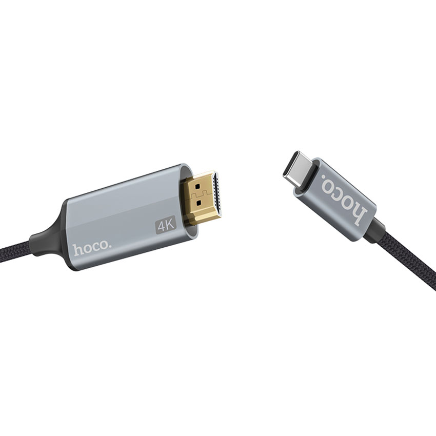 Cable Type-C to HDMI 4K “UA13” aluminum alloy shell - HOCO