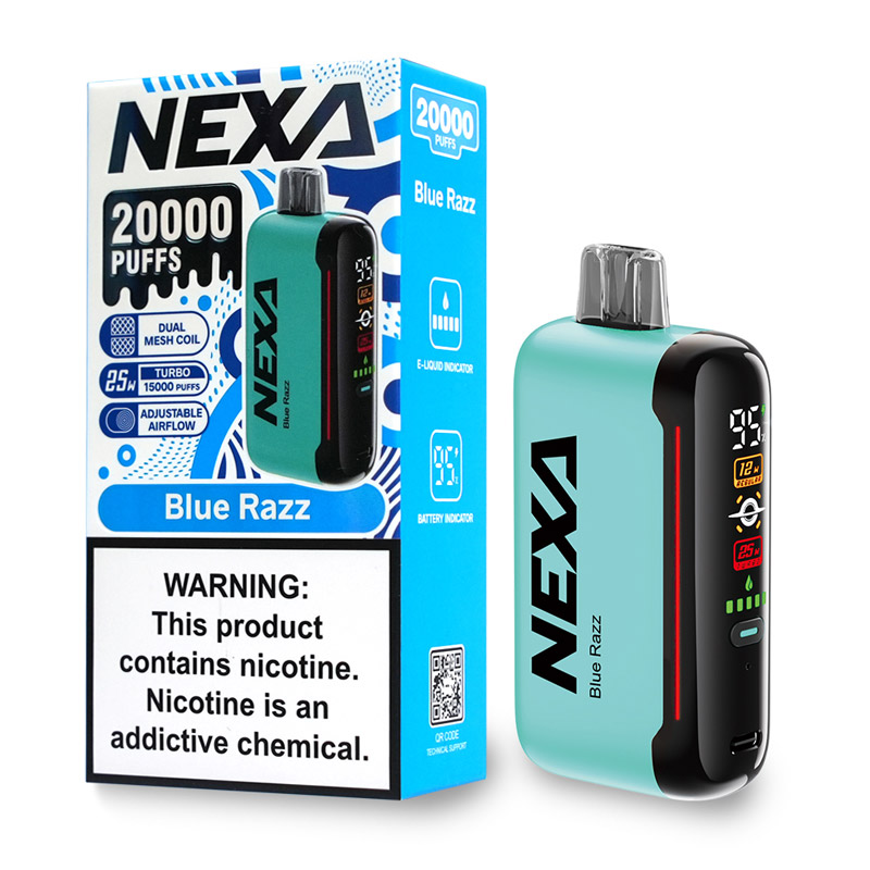 Nexa N20000 Disposable Vape Kit (20K Puffs) 800mAh 18ml