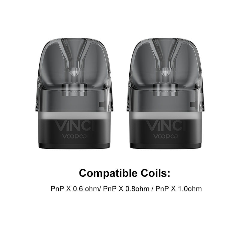 VOOPOO Empty VINCI PNP X Cartridge for VINCI E120 Kit 5ml (2pcs/pack)