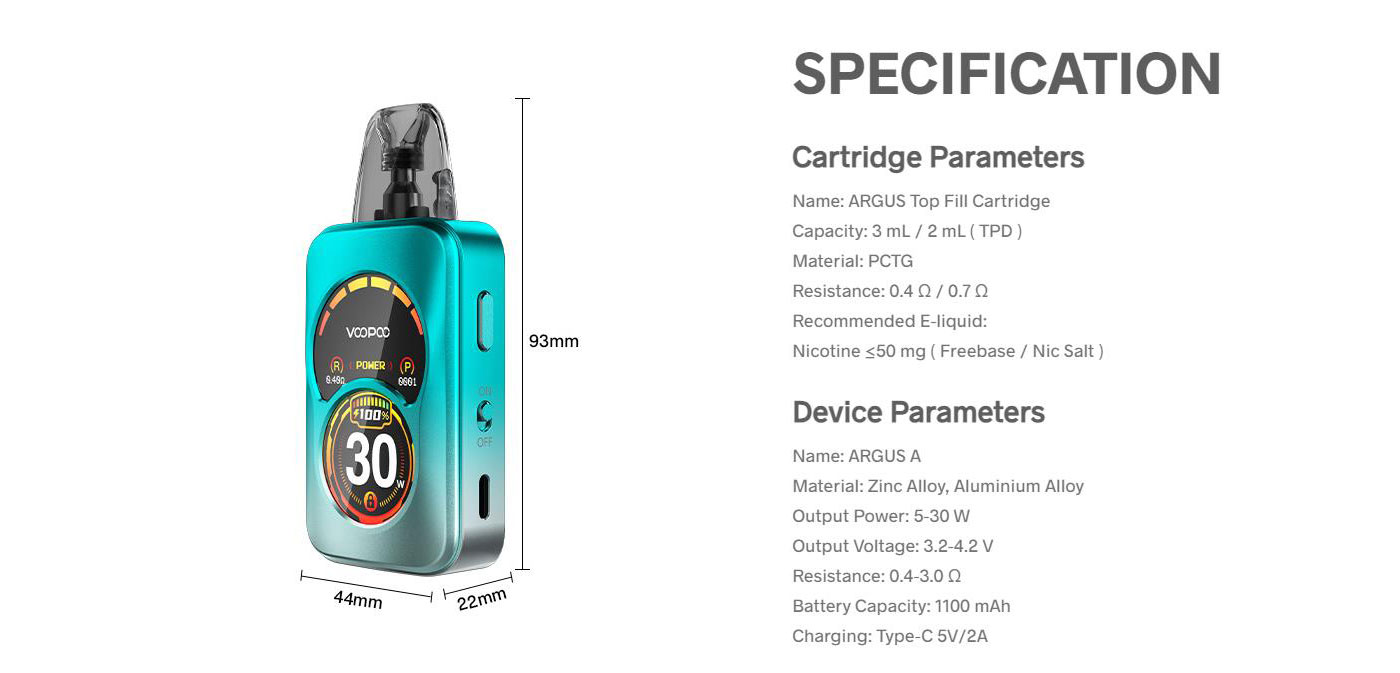 VOOPOO Argus A Pod System Kit