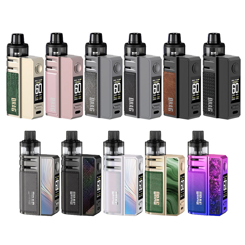 VOOPOO Drag E60 Mod Kit with PNP Pod II 2550mAh 4.5ml