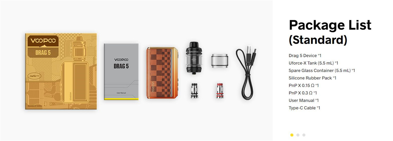 Voopoo Drag 5 Mod Kit