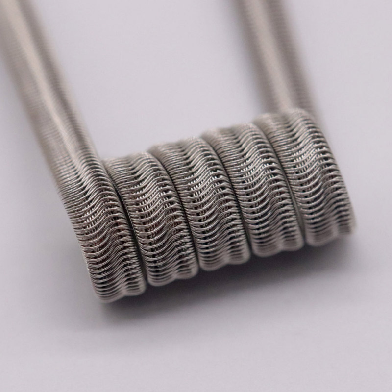 2pcs Coilology Pre-built Ni80 Interlock Fralien Coil with Cotton