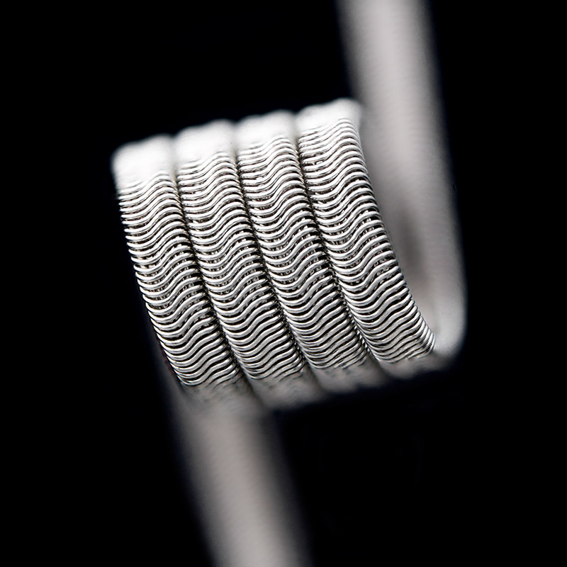 4pcs Coilology Pre-built Ni80 Fralien Coil (with 10 Strips of the Shoelace Cotton)