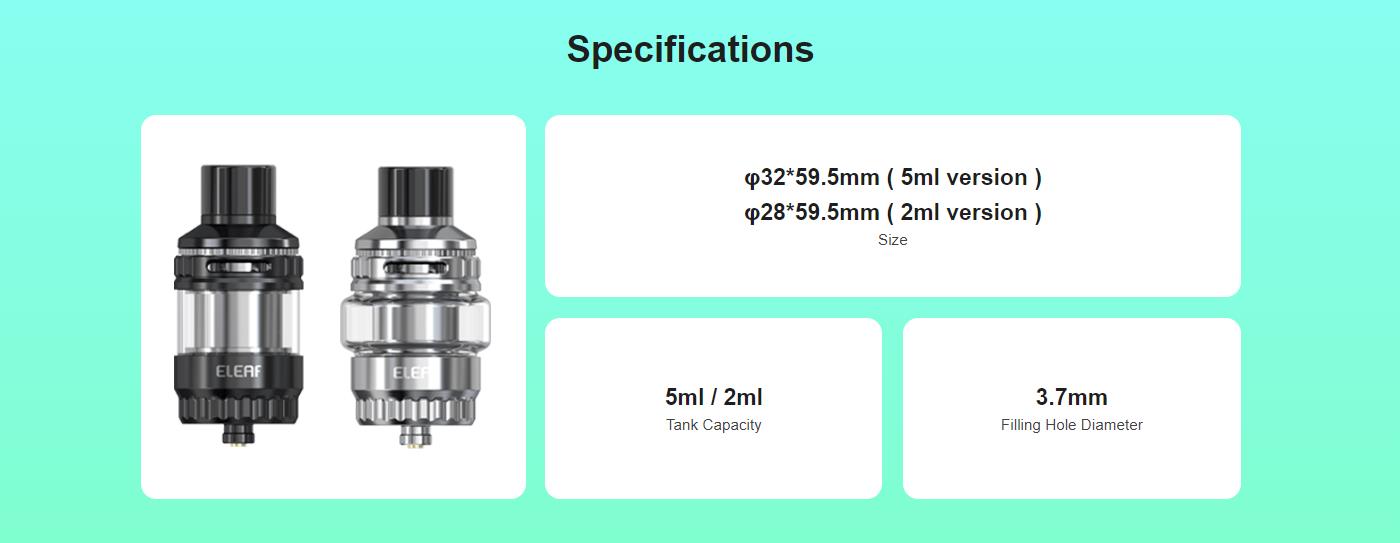 Eleaf Melo 6 Tank 5ml