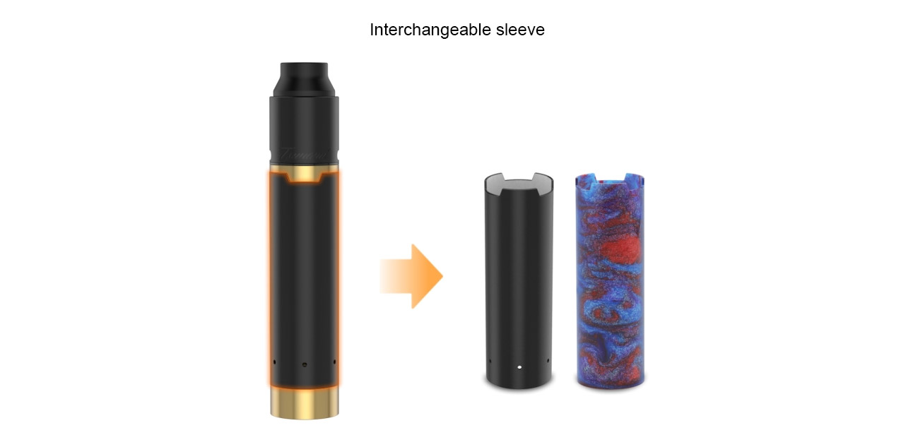 Sleeve For Geekvape Tsunami Copper Mech Kit