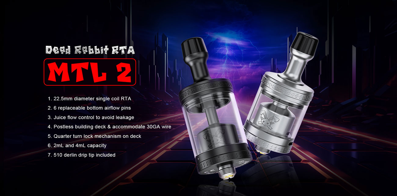 Hellvape Dead Rabbit MTL 2 RTA