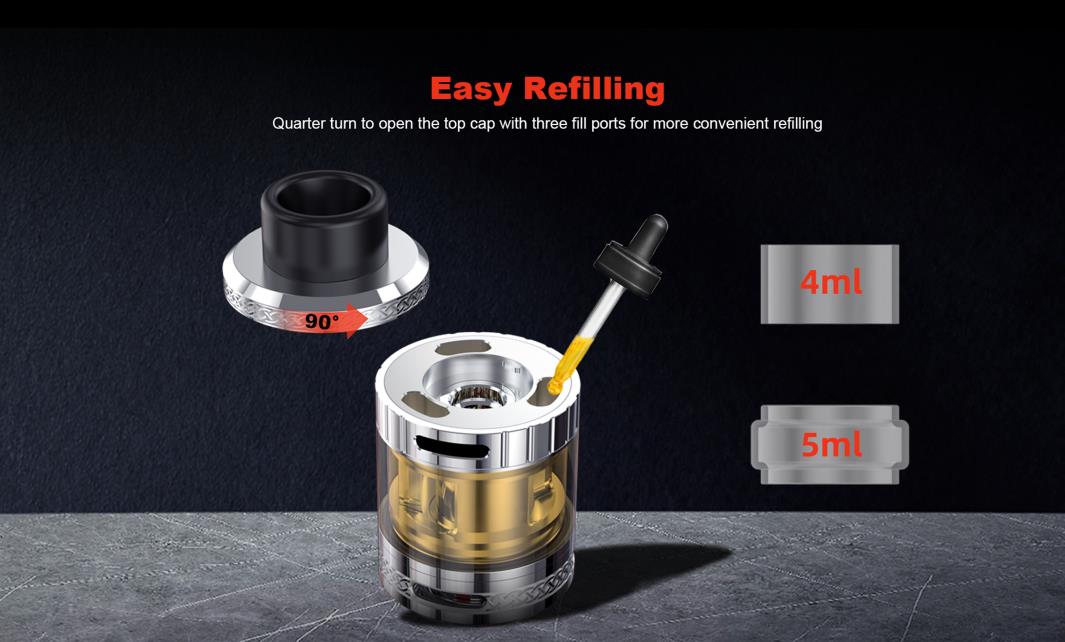 Hellvape Fat Rabbit 2 Tank Atomizer 5ml