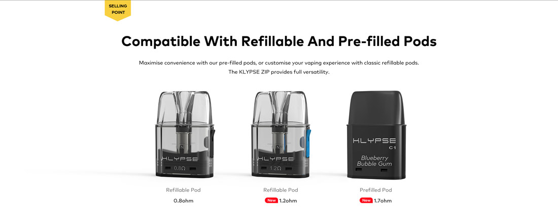 Innokin Klypse Zip Pod