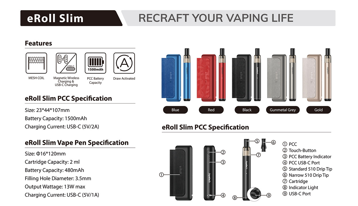 Joyetech eRoll Slim Kit