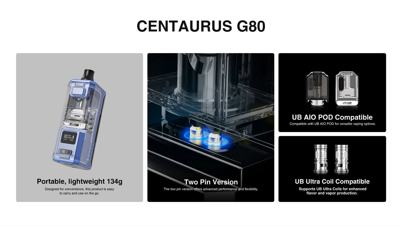 Lost Vape Centaurus G80 AIO Kit