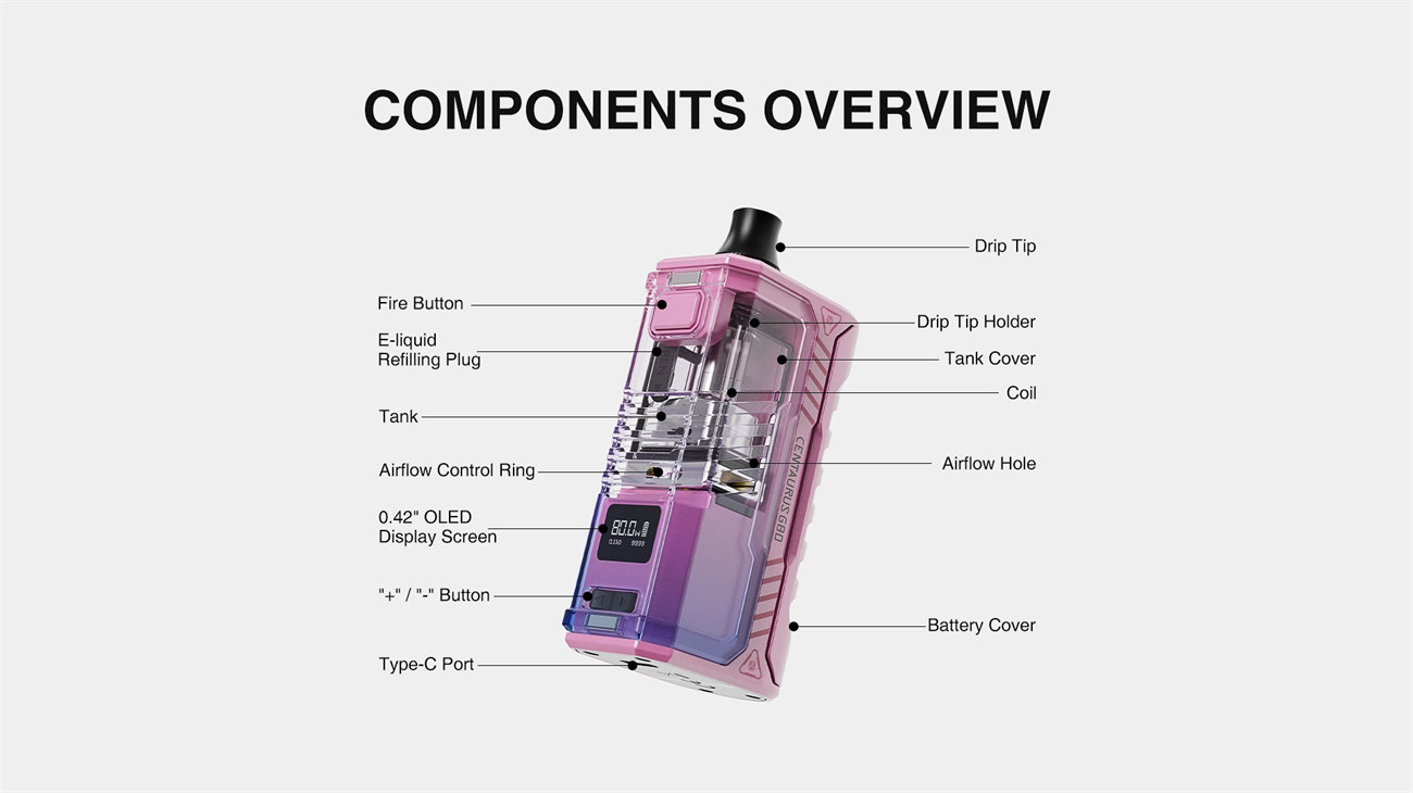 Lost Vape Centaurus G80 AIO Kit