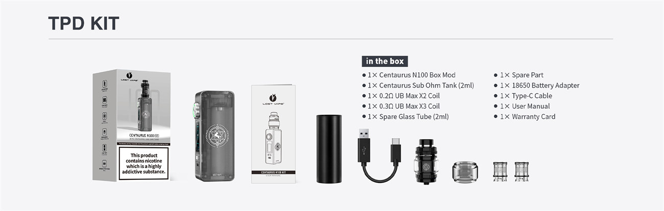 Lost Vape Centaurus N100 Kit