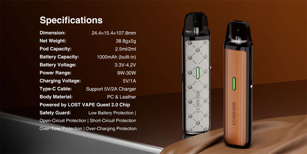 Lost Vape Ursa Nano S II Pod Kit