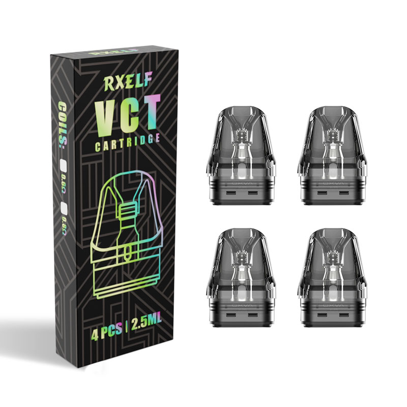 RXELF VCT Cartridge 2.5ml for Xlim Pro Kit / Xlim Kit / Xlim SE Kit / Xlim SQ Pro Kit (4pcs/pack)