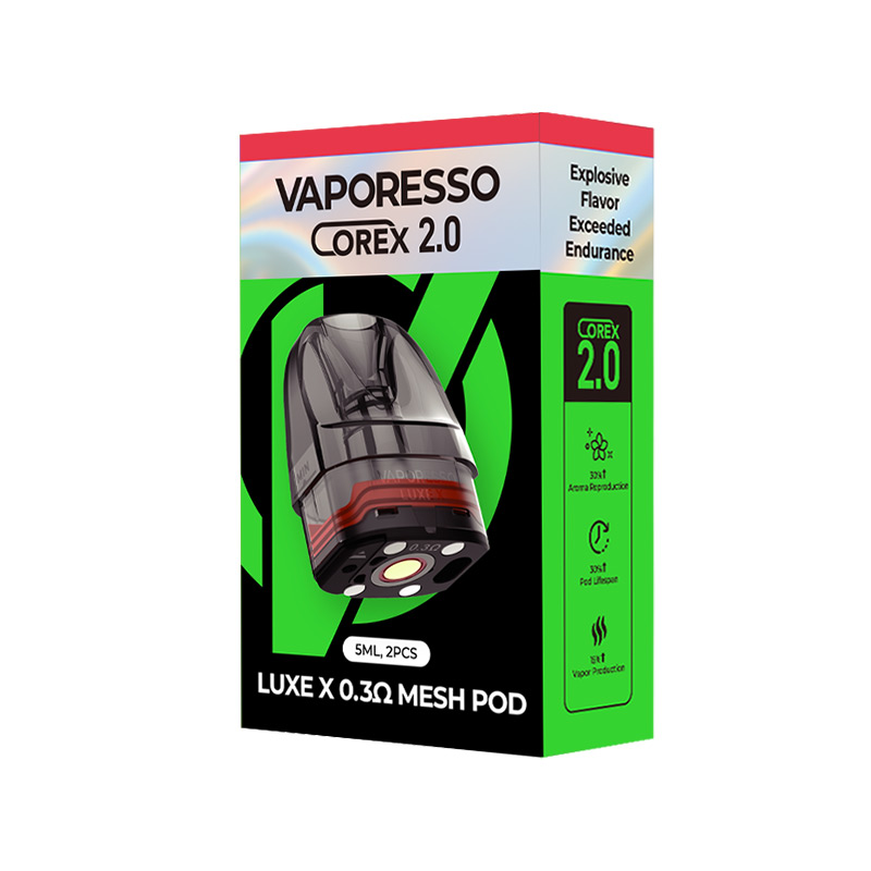 [New] Vaporesso LUXE X / LUXE XR / LUXE XR Max  / LUXE X PRO / LUXE X2 Pod Cartridge 5ml (2pcs/pack)