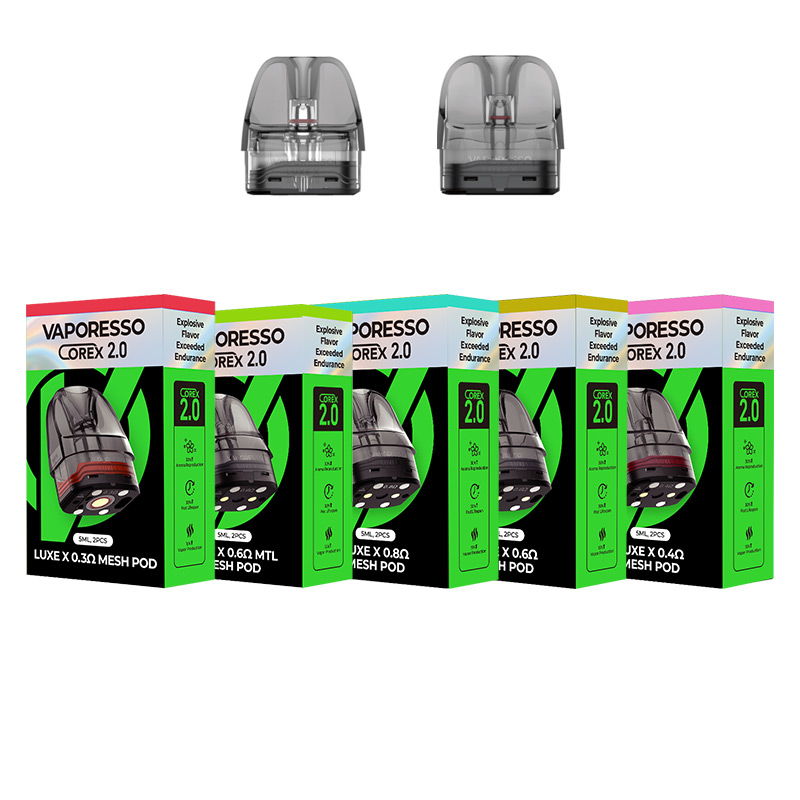 [New] Vaporesso LUXE X / LUXE XR / LUXE XR Max  / LUXE X PRO / LUXE X2 Pod Cartridge 5ml (2pcs/pack)