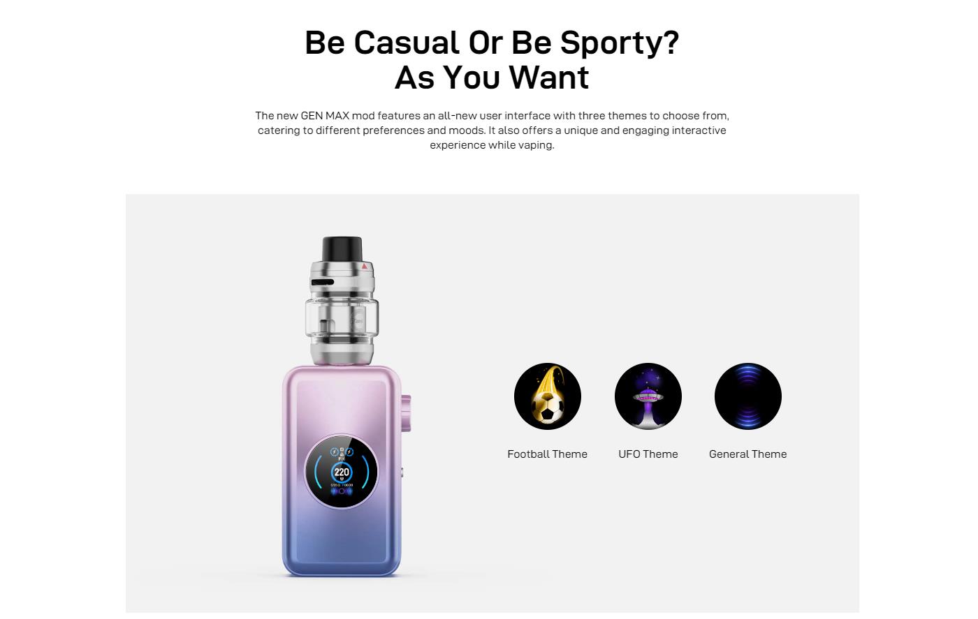 Vaporesso Kit de modificación GEN MAX